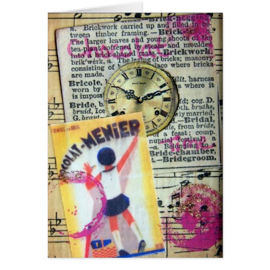 Schokoladenzeit-Collage (Vorne)