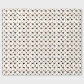 Schokoladenzeitmuster Geschenkpapier (Flach)