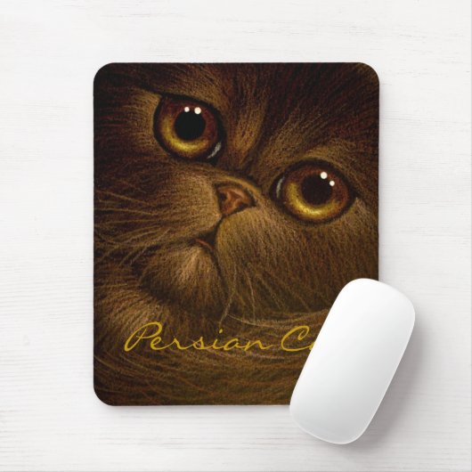SCHOKOLADEpersischer CAT Mousepad (Mit Mouse)
