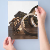 Schokotorte Flyer (Hand)