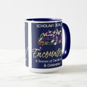 Schola Cantorum Encounters Blue 12 oz Tasse (VorderseiteRechts)