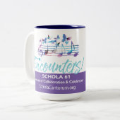 Schola Cantorum Encounters Saison 61: 12-oz Tasse (Vorderseite Links)