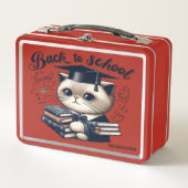 Scholar Cat Lunchbox (Vorderseite)