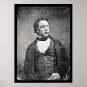 Scholar George Perkins Marsh Daguerreotype 1850 Poster