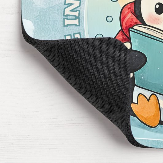 Scholar Penguin Storytime Artistic Mousepad (Ecke)