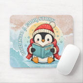 Scholar Penguin Storytime Artistic Mousepad (Mit Mouse)