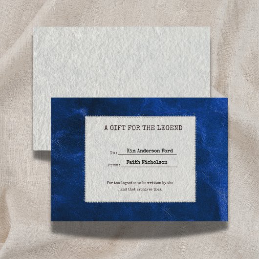 Scholar Series Legend Graduation Gift Insert Card Dankeskarte