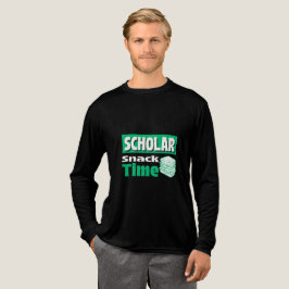 Scholar Snack Time School Mittagessen Break T - Sh Tri-Blend Shirt