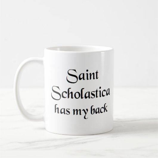 Scholastikkaffee-Tasse Kaffeetasse (Links)