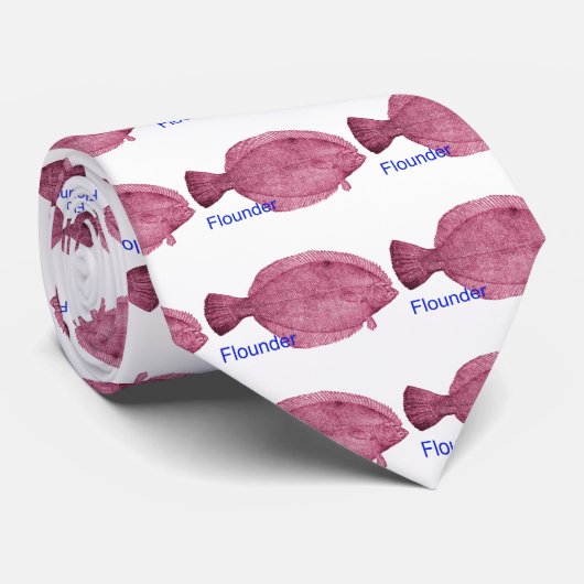 Scholle Krawatte (Gerollt)