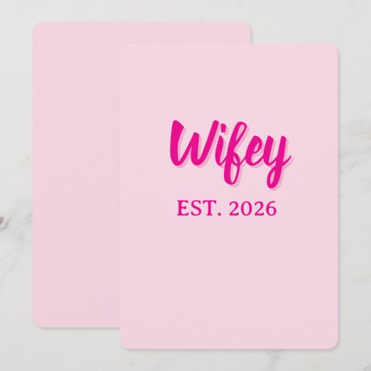 Schön. 2026 einladung (Vorne/Hinten)