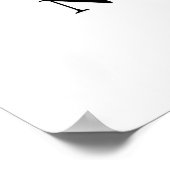 Schön anders, nicht weniger | Autismus Poster  (Ecke)