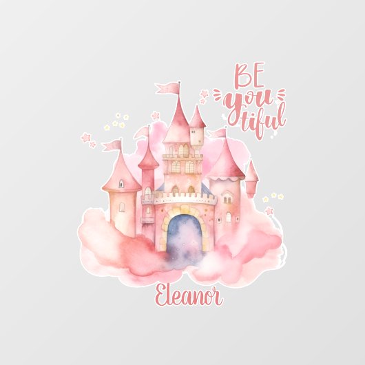 Schön anpassbar fensteraufkleber (Blatt)