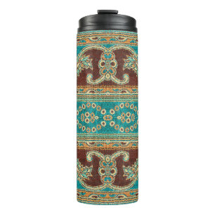 Schön, arabisch, arabisch, arabisch, arabisch thermosbecher