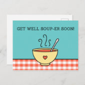 SCHON BALD GUT SCHLAUBEN! POSTKARTE (Vorne/Hinten)