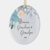 Schon bald Oma & Opa Weihnachtsschmuck (Rechts)