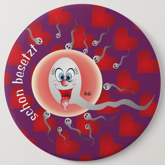 schon besetzt Button (Vorderseite)