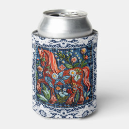 Schön besticktes Pferd Dosenkühler