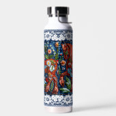 Schön besticktes Pferd Trinkflasche (Links)