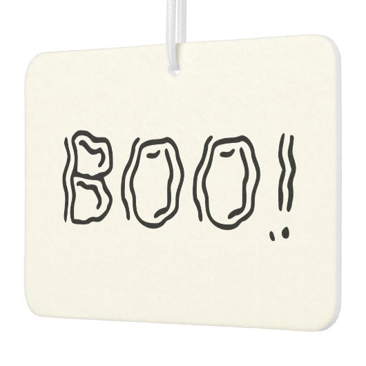 Schön Boo! Autolufterfrischer (Links)