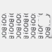 Schön Boo! Case-Mate iPhone Hülle (Rückseite (Horizontal))