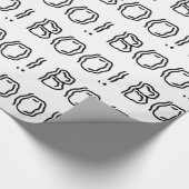 Schön Boo! Geschenkpapier (Ecke)