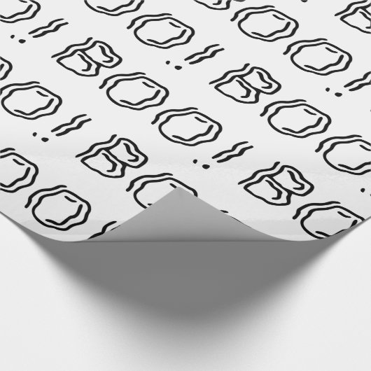 Schön Boo! Geschenkpapier (Ecke)