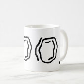 Schön Boo! Kaffeetasse (VorderseiteRechts)