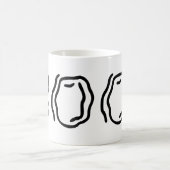 Schön Boo! Kaffeetasse (Mittel)