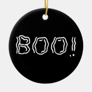 Schön Boo! Keramik Ornament
