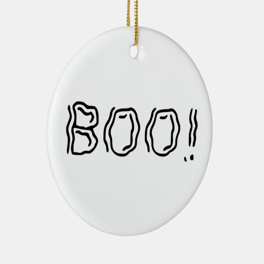 Schön Boo! Keramik Ornament (Rechts)