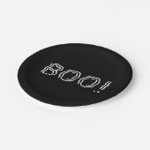 Schön Boo! Pappteller (Schrägansicht)