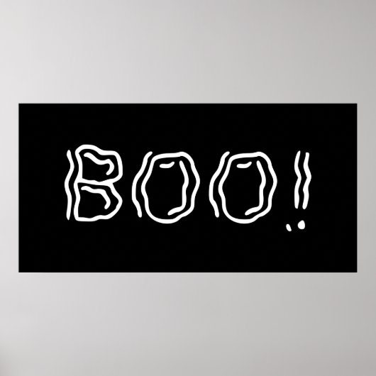 Schön Boo! Poster (Vorne)