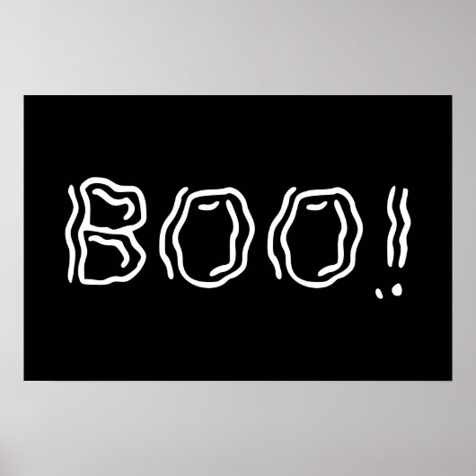 Schön Boo! Poster (Vorne)