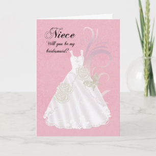 Schön, Bridesmaid, wirst du meine Bridesmaid sein, Einladung