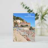 Schön. Côte d'Azur Postkarte (Stehend Vorderseite)