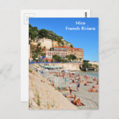 Schön. Côte d'Azur Postkarte (Vorne/Hinten)