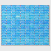 Schön, dass du Weihnachtswortkunst bekommst Geschenkpapier (Flach)