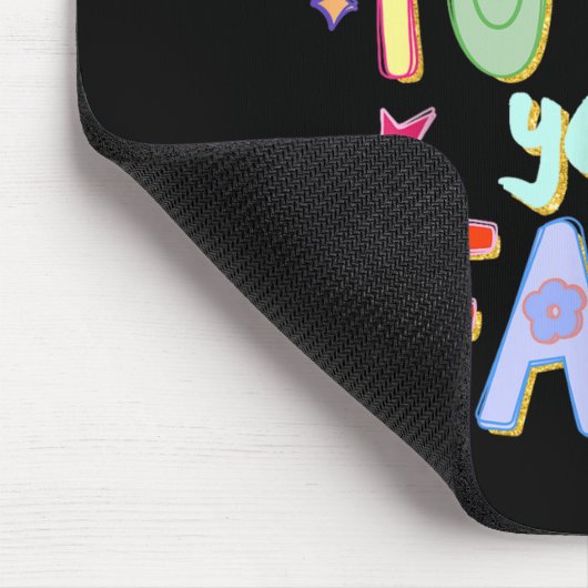 Schön, dass Ihr Gesichtslehrer sich von hinten an Mousepad (Ecke)