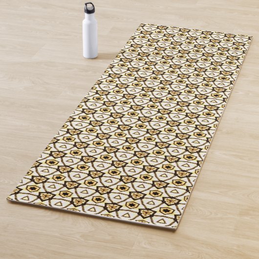 Schön dekoriert yogamatte (Beispiel)
