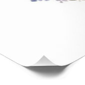 schön detaillierter Zuckerschädel Poster (Ecke)