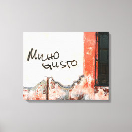 Schön dich kennenzulernen leinwanddruck