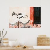 Schön dich kennenzulernen poster (Küche)