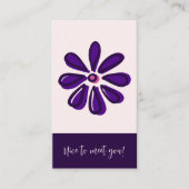 Schön, dich kennenzulernen! Soziale Vernetzung Visitenkarte (Vorderseite)