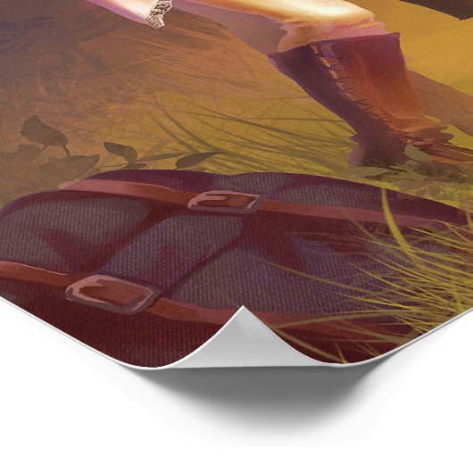 Schön, dich zu sehen. poster (Ecke)