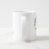 Schön, dich zu treffen Jumbo-Tasse (Rückseite)