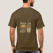Schön, dich zu treffen T-Shirt (Rückseite)