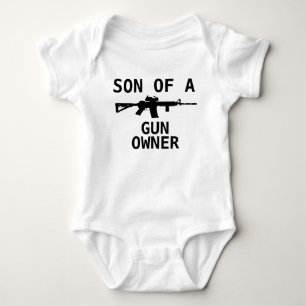 SCHON EINER GUN-EIGENTÜMER ZWEITER ÄNDERUNGSANTR BABY STRAMPLER