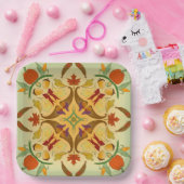 Schön ernte Radialkunst Pappteller (Party)