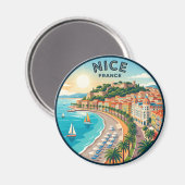 Schön Frankreich Magnet (Vorderseite/Rückseite)